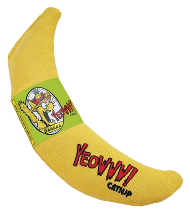 Yeowww Banaan Met Catnip