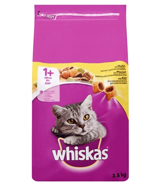 Whiskas Droog Adult Kip