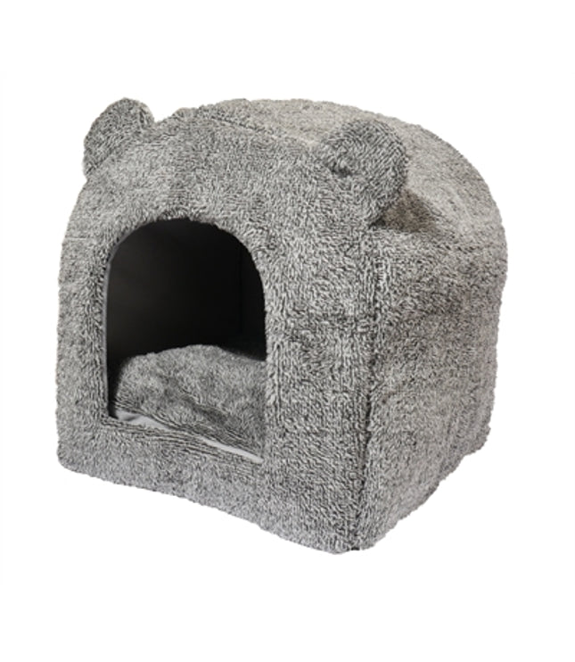 40 Winks Rosewood Kattenmand Iglo Teddy Grijs