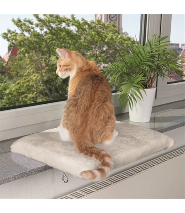 Trixie Kattenmand Plateau Vensterbank Lichtgrijs