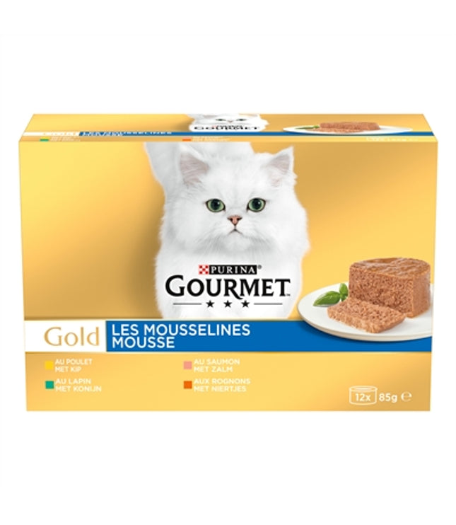 Gourmet Gold 12-Pack Fijne Mousse