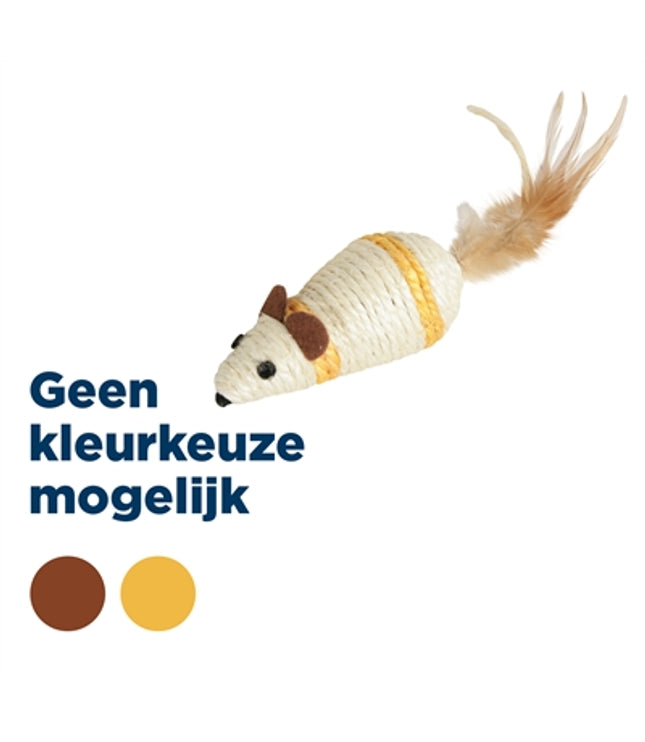 Zolux Sisal Muis Assorti