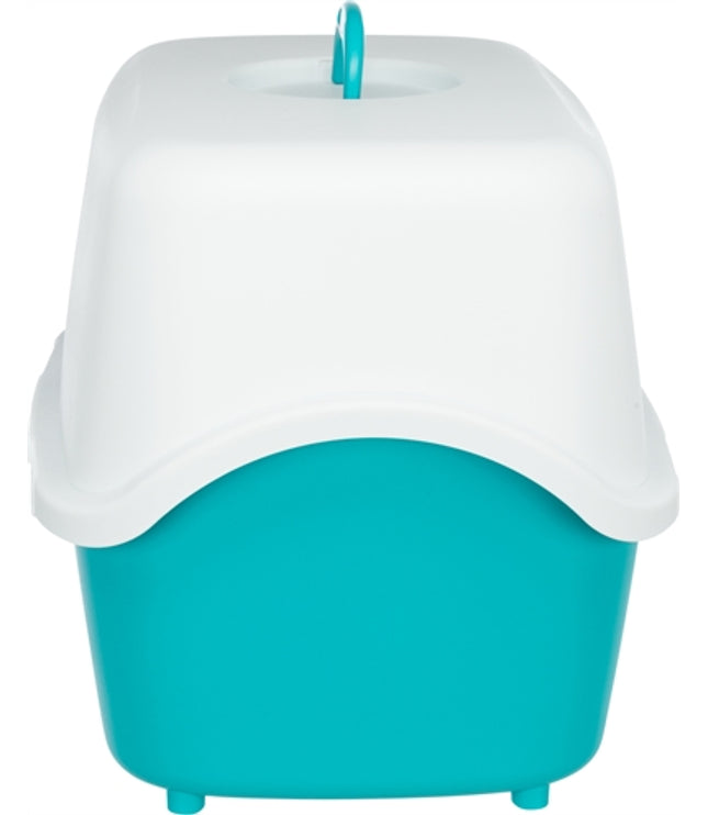 Trixie Kattenbak Vico Turquoise / Wit