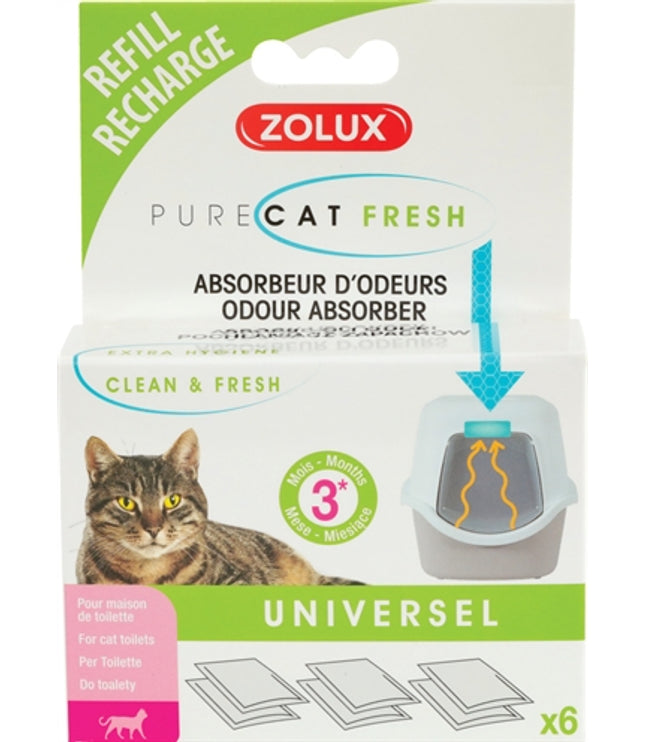 Zolux Clean & Fresh Universeel Filter Kattenbak