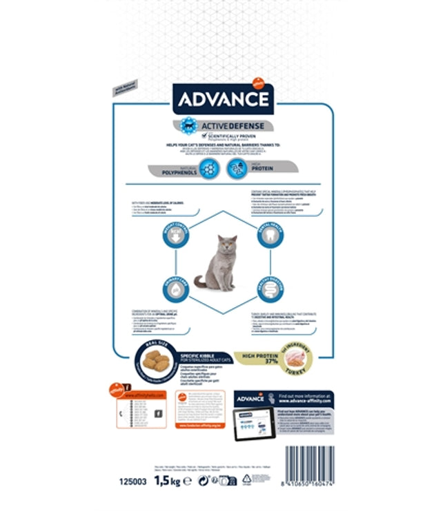 Advance Cat Sterilized Turkey