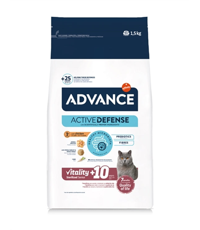 Advance Cat Sterilized Sensitive Senior 10+