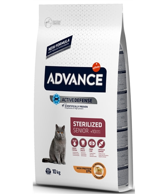 Advance Cat Sterilized Sensitive Senior 10+