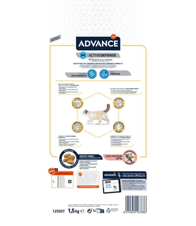 Advance Cat Sterilized Sensitive Salmon