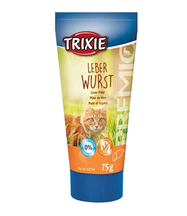 Trixie Premio Leverworstpasta Kat