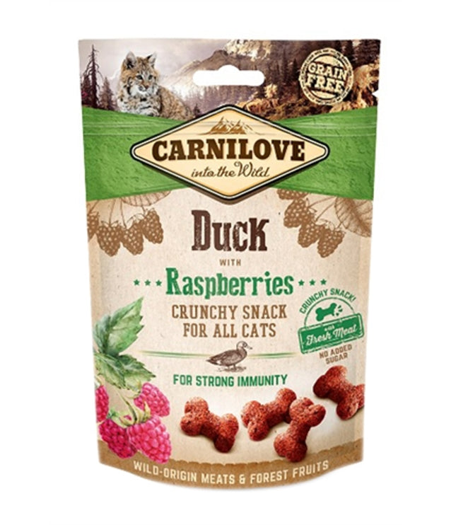 Carnilove Crunchy Snack Eend / Framboos
