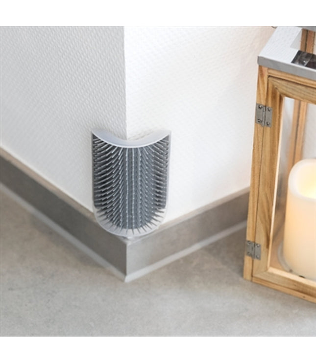 Trixie Massageborstel Muur Hoek Grijs