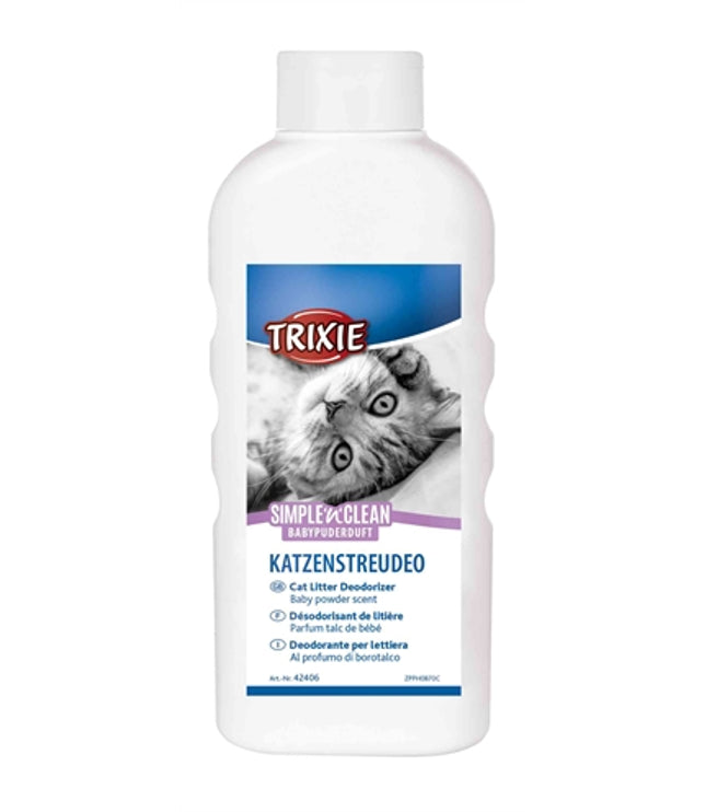 Trixie Simple'n'nclean Geurverdrijver Kattenbak Babypoedergeur