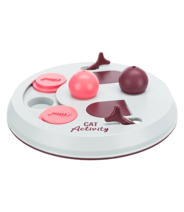 Trixie Cat Activity Flip Board Bes / Roze / Lichtgrijs