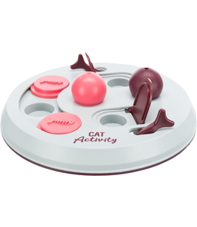 Trixie Cat Activity Flip Board Bes / Roze / Lichtgrijs