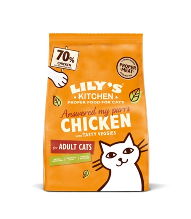 Lily's Kitchen Cat Adult Chicken With Tasty Veggies