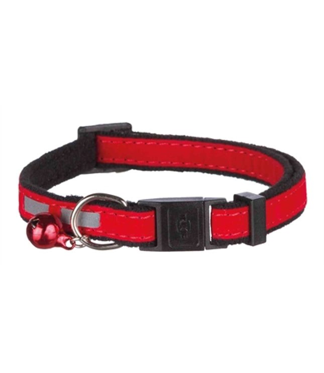 Trixie Halsband Kat Safer Life Fluweel Reflecterend Assorti