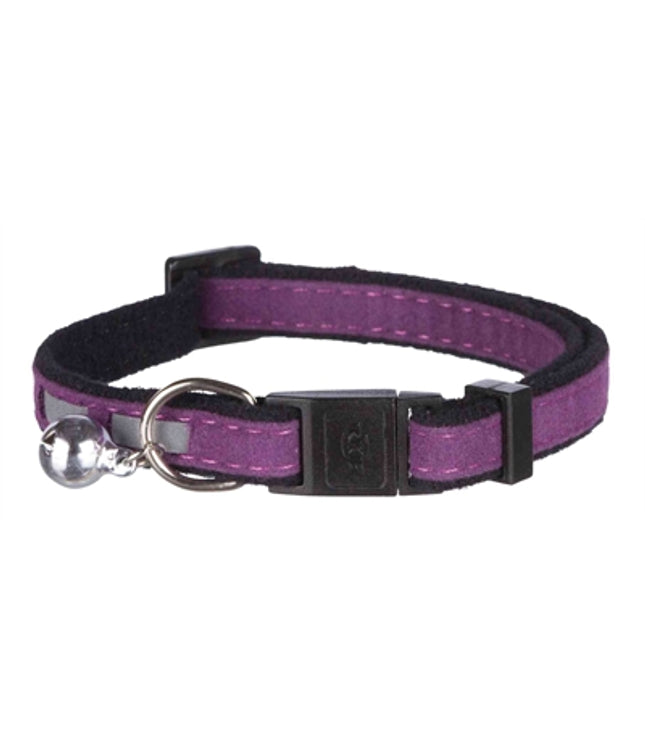 Trixie Halsband Kat Safer Life Fluweel Reflecterend Assorti
