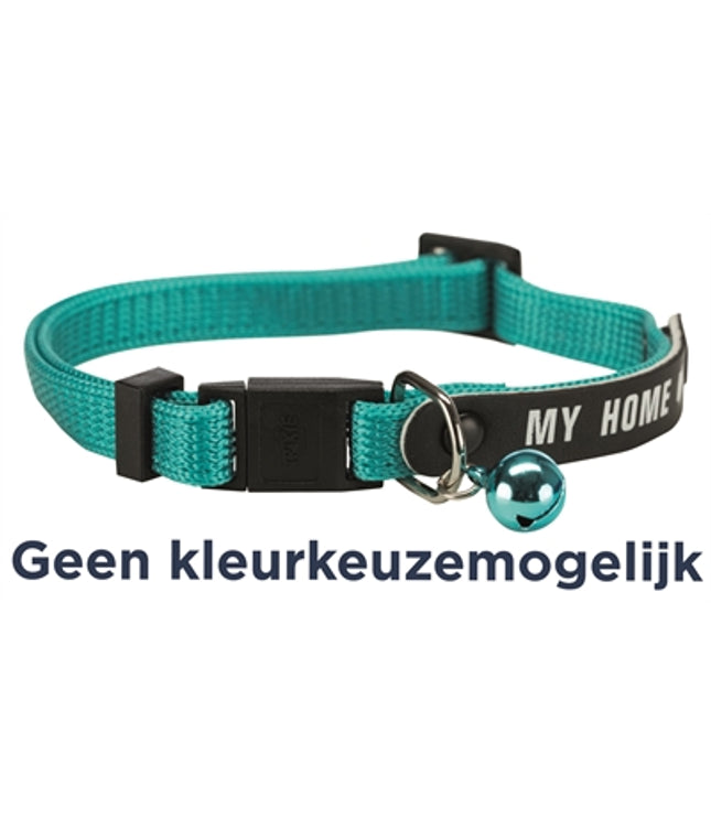 Trixie Halsband Kat My Home Met Adresflap Assorti