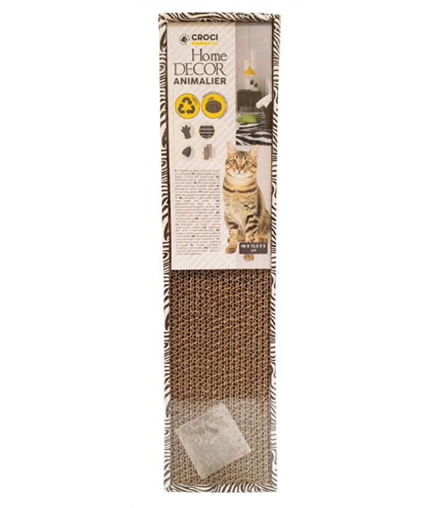 Croci Krabplank Homedecor Dierenprint Zebra