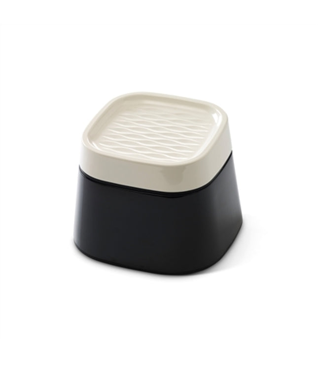 Savic Ergo Cube Voerbak Creme / Zwart