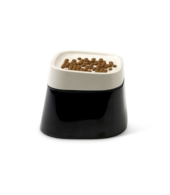 Savic Ergo Cube Voerbak Creme / Zwart