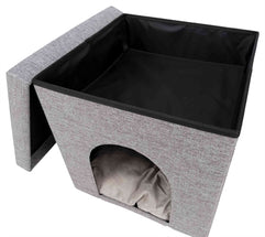 Trixie Poef Kattenmand Relax-Iglo Alois Grijs