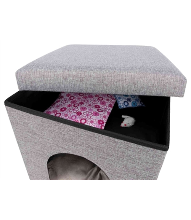 Trixie Poef Kattenmand Relax-Iglo Alois Grijs