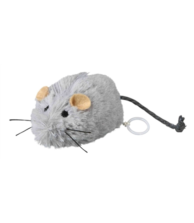 Trixie Opwindbare Pluche Muis Met Catnip