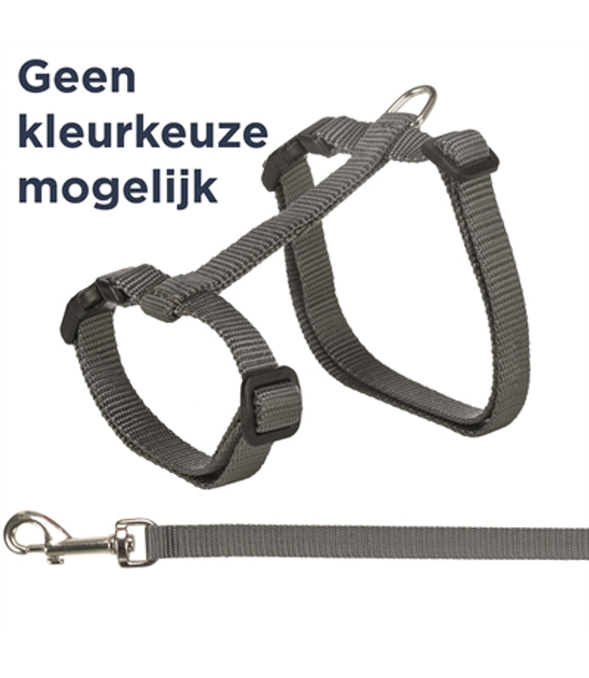 Trixie Kattentuig Met Riem Assorti