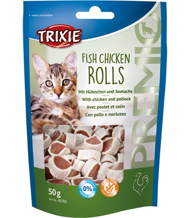 Trixie Premio Fish Chicken Rolls