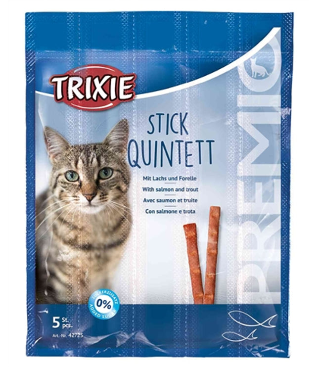 Trixie Premio Stick Quintett Zalm / Forel