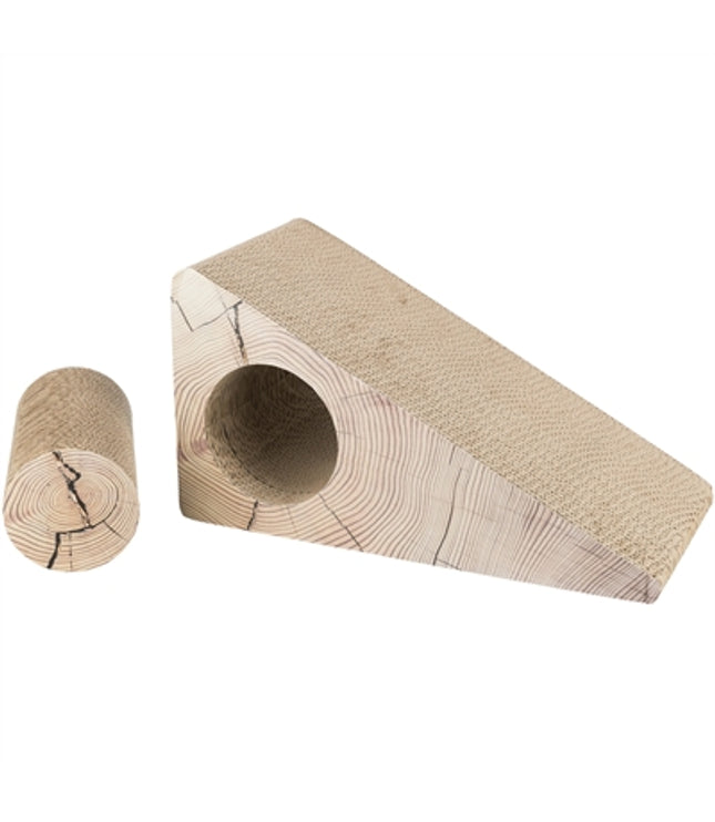 Trixie Krabhelling 2-Delig Karton Catnip Bruin