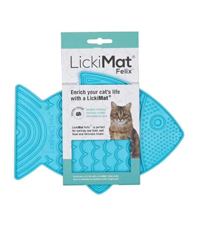 Lickimat Kat Felix Turquoise