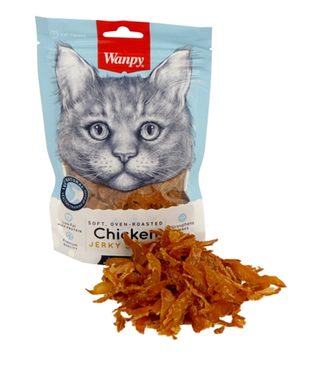 Wanpy Soft Oven-Roasted Chicken Jerky Strips