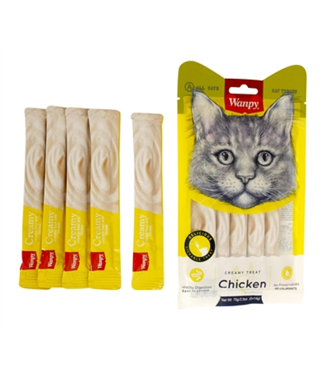 Wanpy Creamy Lickable Treats Chicken