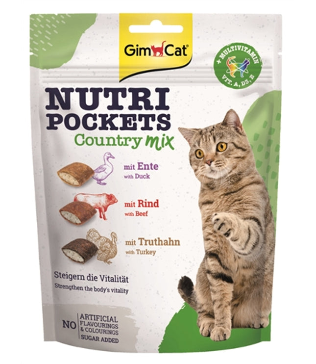 Gimcat Nutri Pockets Country Mix