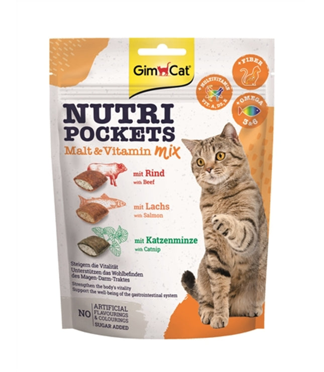 Gimcat Nutri Pockets Malt-Vitaminemix