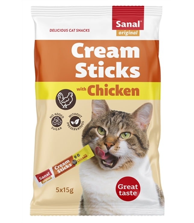 Sanal Cream Sticks Kat Kip