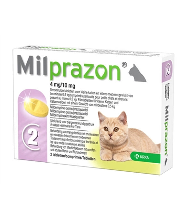 Krka Milprazon Ontwormingstabletten Kat