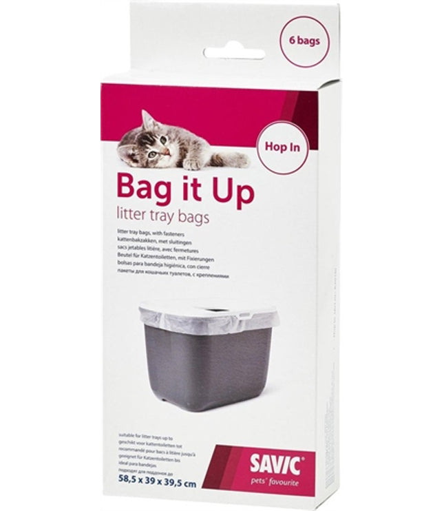 Savic Kattenbakzak Bag It Up Voor Hop In Kattenbak