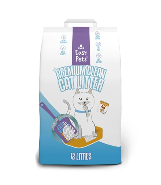 Easypets Premium Clean White Bentonite Kattenbakvulling