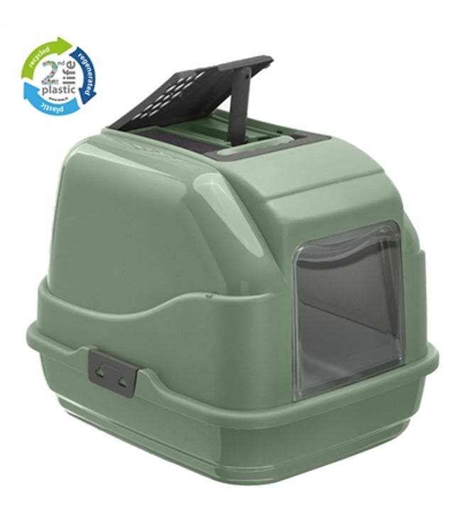 Imac Kattenbak Easy Cat 2Nd Life Gerecycled Groen