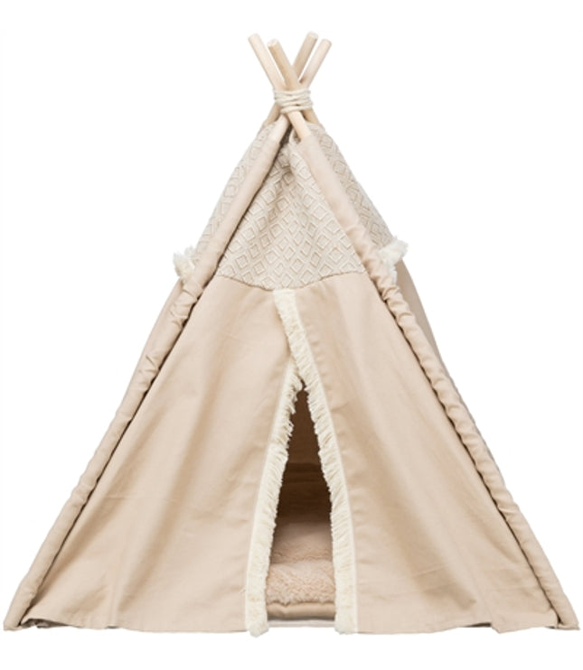 Trixie Kattenmand Tipi Boho Beige