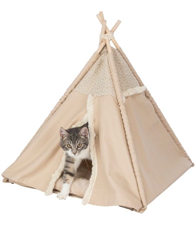 Trixie Kattenmand Tipi Boho Beige