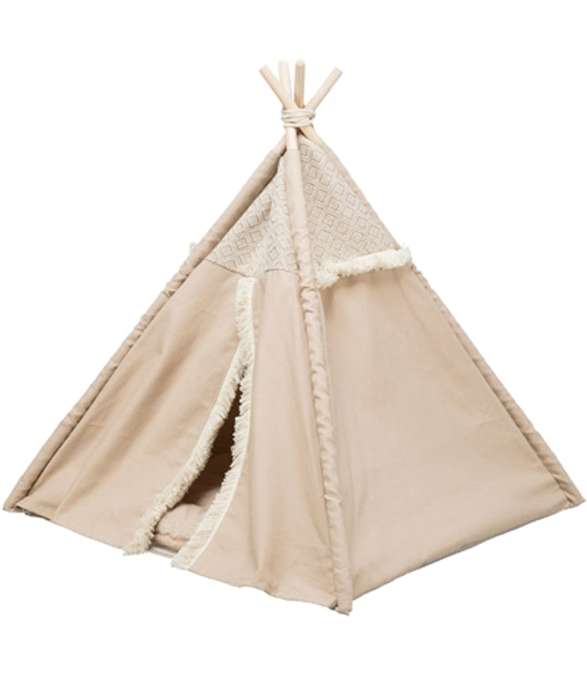 Trixie Kattenmand Tipi Boho Beige