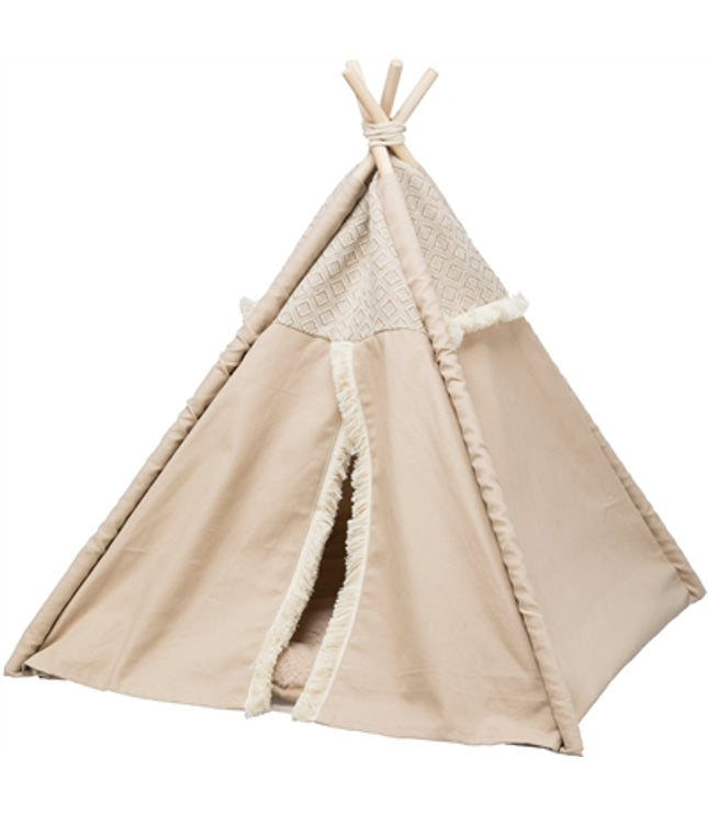 Trixie Kattenmand Tipi Boho Beige