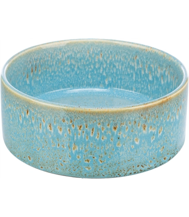 Trixie Voerbak / Drinkbak Keramiek Blauw