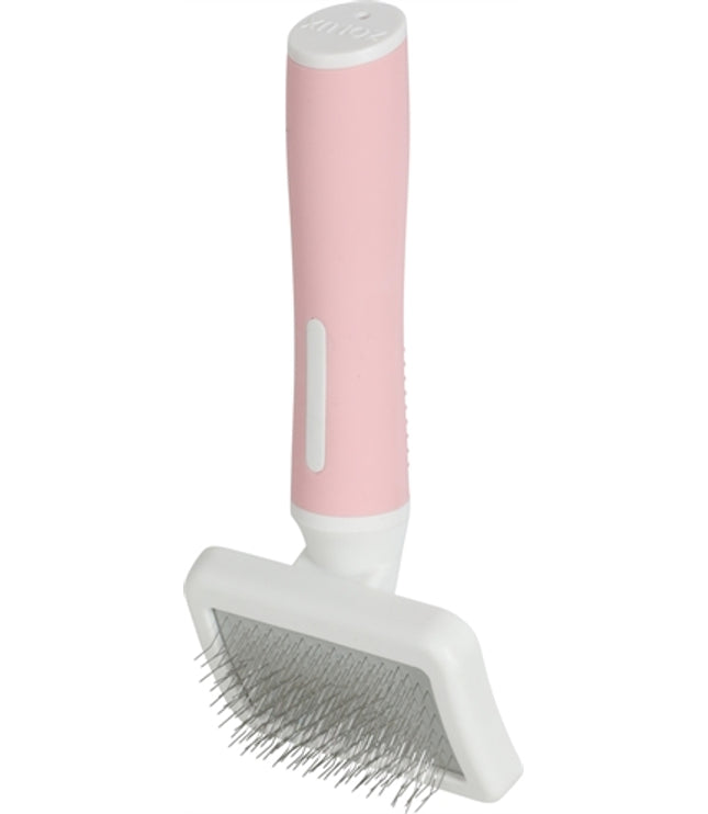Zolux Anah Slickerborstel Roze / Wit