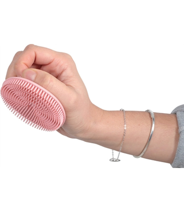 Zolux Anah Borstel Rond Rubber Roze