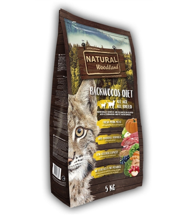 Natural Woodland Cat / Kitten Backwoods Diet